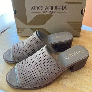 Kookaburra by UGG beautiful open toe mules.